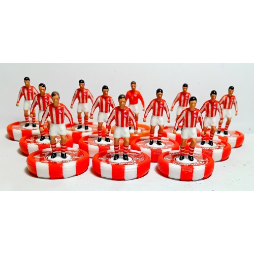 Subbuteo Andrew Table Soccer Olympiacos 1973-74 Greek Champions on WSB Professional bases